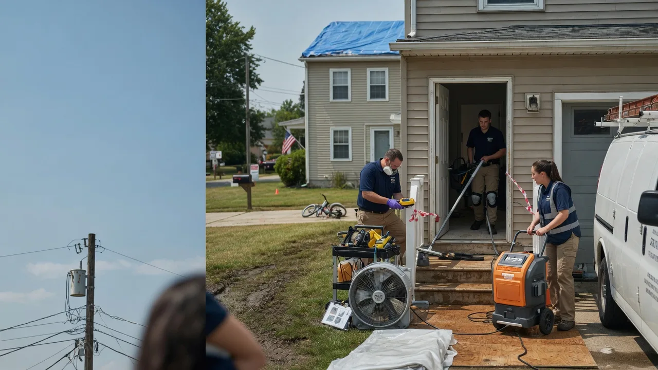 Water Damage Repair in Bronte, TX near me